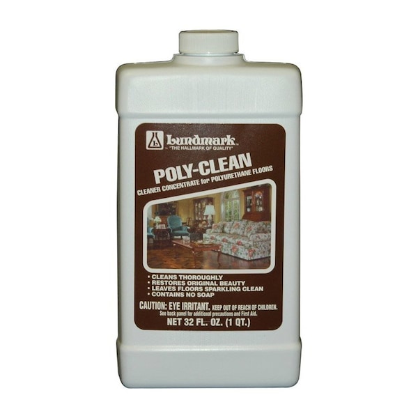 Lundmark Lundmark Poly-Clean Floor Cleaner Liquid 1 qt - 3227F32-6