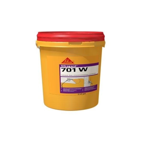 Sika Sikagard-701 W Solvent-Free Siloxane Emulsion Concentrate 5 Gallon - 188028