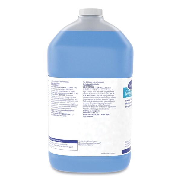 Diversey Suma Freeze D2.9 Floor Cleaner, Liquid, 1 gal, PK4, 4PK - 948030