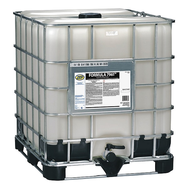 Zep Floor Cleaner, Liquid, 275 gal, Pallet Tank - 109889