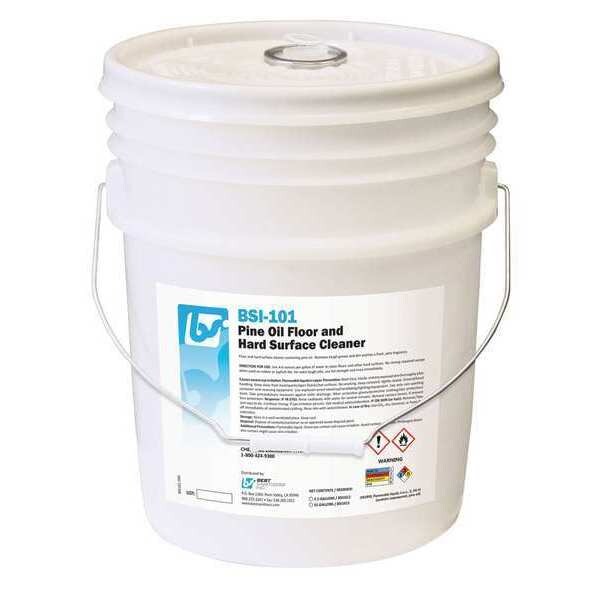 Best Sanitizers Cleaner, Pine Oil, 5 gal., Pail, 44.3 lb. - BSI1012