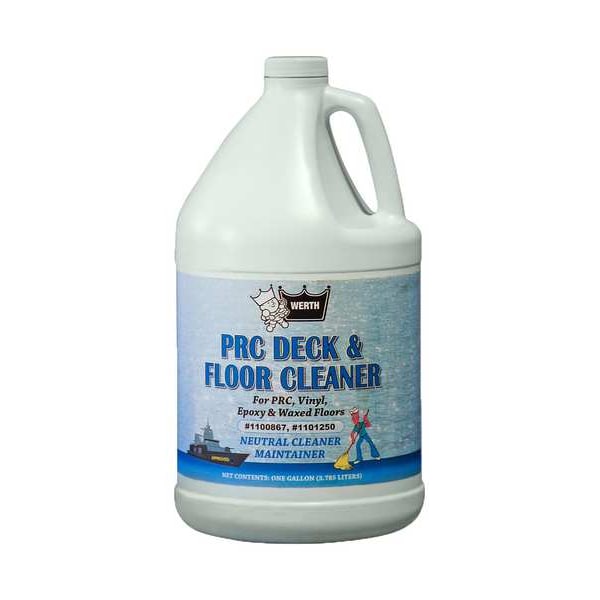 Werth Sanitary Supply Neutral pH Floor Cleaner, 1 gal, PK4 - 1100867