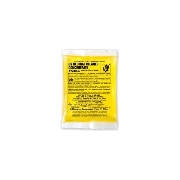 Stearns Packaging Stearns GS Neutral Cleaner Concentrate - 1 oz Packs, 144 Packs/Case - 2384507 - 2384507