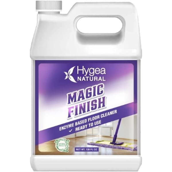 Hygea Natural Magic Finish  Natural EnzymeBased Floor Cleaner Ready to Use Gallon 128 oz - HN-4051