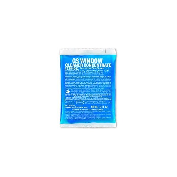 Stearns Packaging Stearns GS Window Cleaner Concentrate - 2 oz Packs, 48 Packs/Case - 2384002 - 2384002