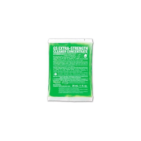 Stearns Packaging Stearns GS Extra-Strength Cleaner Concentrate - 1 oz Packs, 144 Packs/Case - 2308534 - 2308534