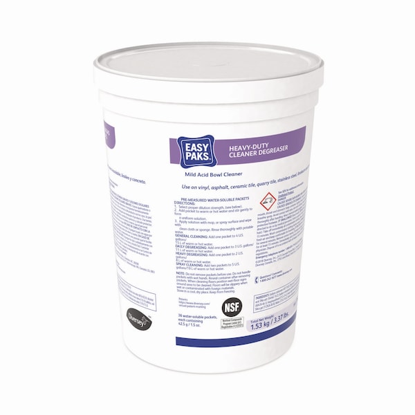 Easy Paks Heavy-Duty Cleaner/Degreaser, 1.5oz Packet, PK72 - 990682