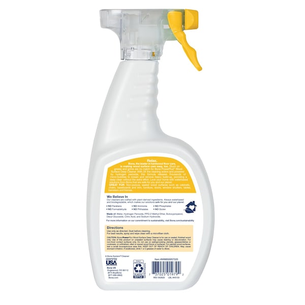 Bona Bona PowerPlus Wood Cleaner 22 oz Liquid - WM850057025