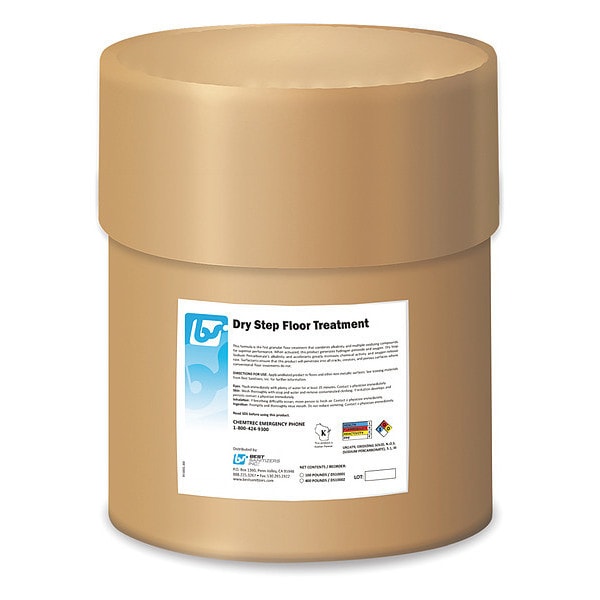 Best Sanitizers Security Floor Treatment Drum, 100 lb. - DS10001