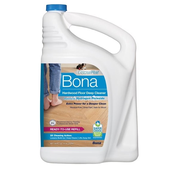 Bona Bona PowerPlus Hardwood Floor Cleaner Liquid 128 oz - WM850018001