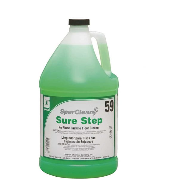 Spartan Chemical Co SparClean Sure Step 1 Gallon Clean Scent Enzyme Floor Cleaner - 765904