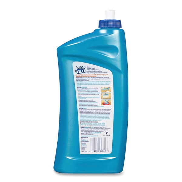 Mop & Glo Triple Action Floor Cleaner, Fresh Citrus Scent, 32 oz Bottle - 19200-89333