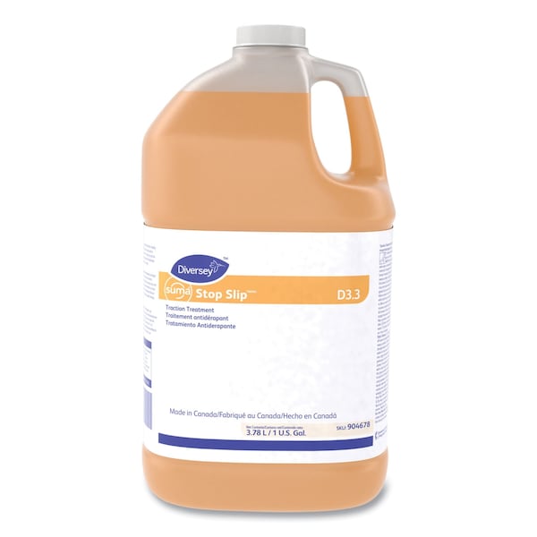 Diversey Suma Stop Slip Traction Treatment, Unscented, 1 gal Bottle, PK4, 4PK - 904678