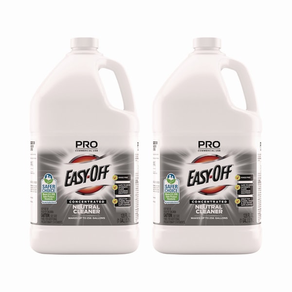 Professional Easy-Off® Concentrated Neutral Cleaner, 1 gal bottle, PK2 - 36241-89770