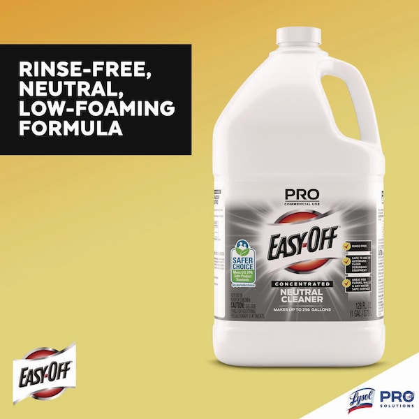 Professional Easy-Off® Concentrated Neutral Cleaner, 1 gal bottle, PK2 - 36241-89770