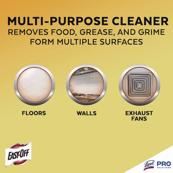 Professional Easy-Off® Concentrated Neutral Cleaner, 1 gal bottle, PK2 - 36241-89770