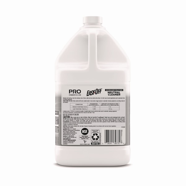 Professional Easy-Off® Concentrated Neutral Cleaner, 1 gal bottle, PK2 - 36241-89770