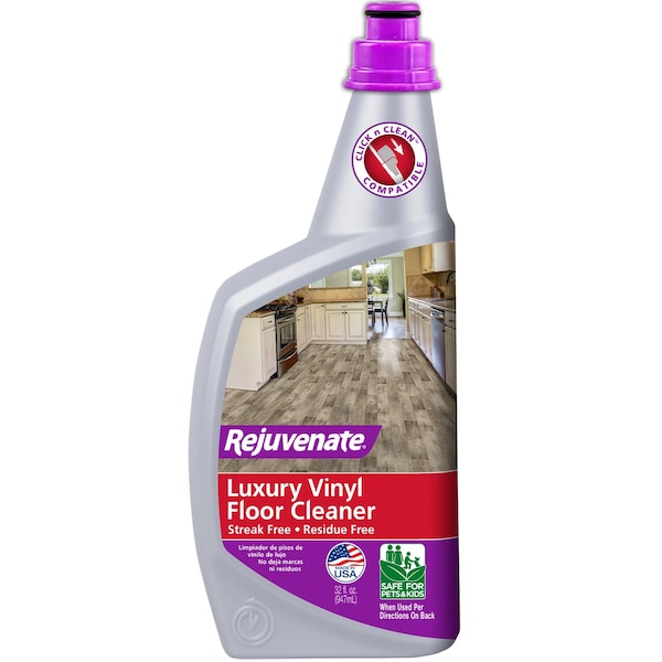 Rejuvenate Rejuvenate Luxury Vinyl Floor Cleaner Liquid 32 oz - RJ32LVFC