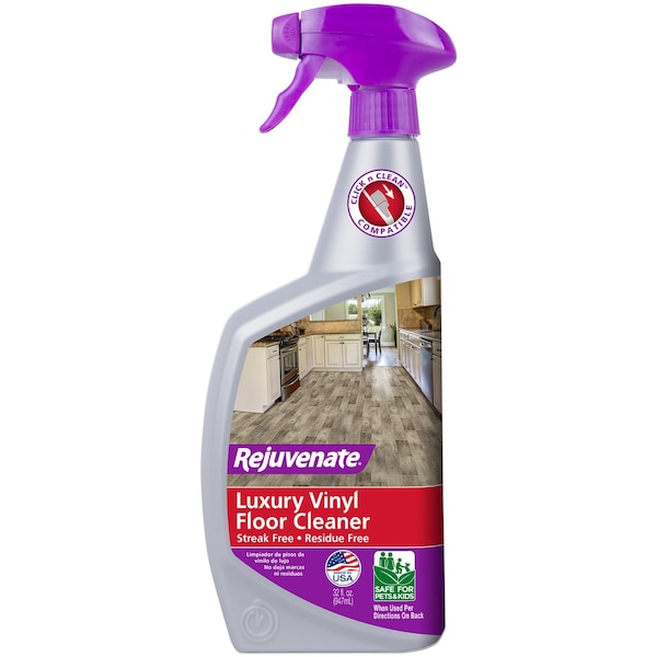 Rejuvenate Rejuvenate Luxury Vinyl Floor Cleaner Liquid 32 oz - RJ32LVFC