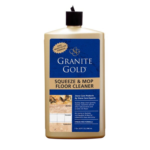Granite Gold GG0046 Squeeze & Mop Floor Cleaner 32 ounce, 6PK - 182324