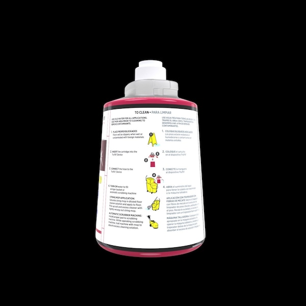 Sc Johnson Professional Heavy Duty Neutral Floor Cleaner, Fruity Floral Scent, 2 L Cartridge, 2PK - 684502