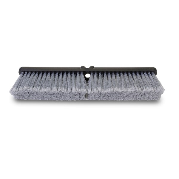 Malish Floor Sweep, 18 in, Gray, Foam Block - 3045SP