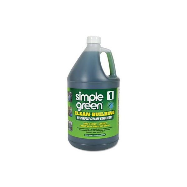 Sunshine Makers SimplGreen, Clean Building All-Purpose Cleaner Concentrate, 1gal Bottle - 11001