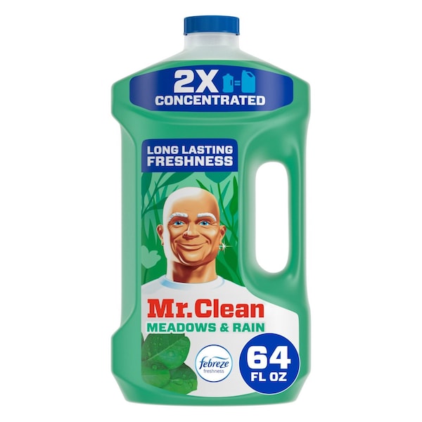 Mr. Clean Multi-Purpose Cleaner, 64 oz, Febreze® Meadows & Rain®, 4 PK - 80749542