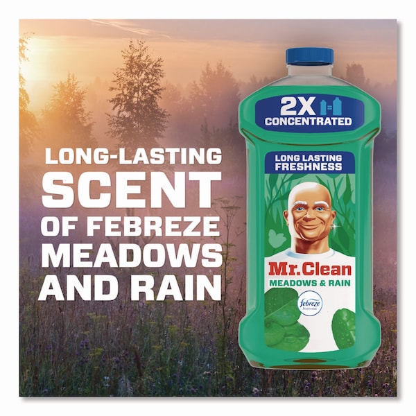 Mr. Clean Multi-Purpose Cleaner, 64 oz, Febreze® Meadows & Rain®, 4 PK - 80749542