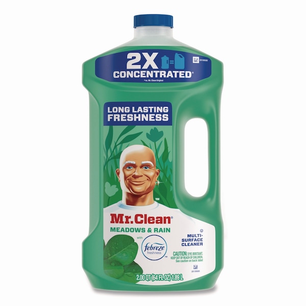 Mr. Clean Multi-Purpose Cleaner, 64 oz, Febreze® Meadows & Rain®, 4 PK - 80749542