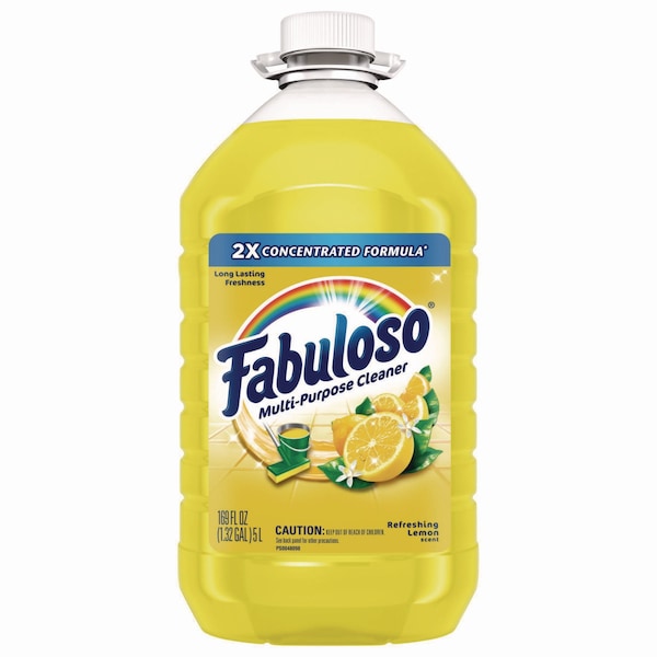 Fabuloso Multi-use Cleaner, Lemon Scent, 169 oz Bottle, 3PK - 61037885