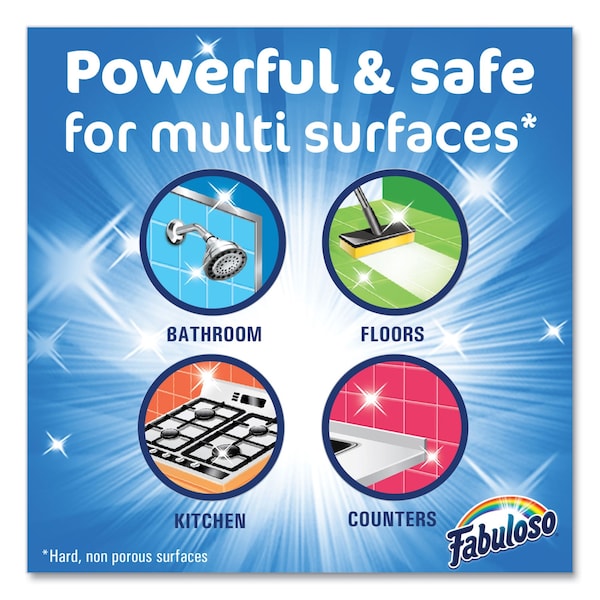 Fabuloso Multi-use Cleaner, Lemon Scent, 169 oz Bottle, 3PK - 61037885