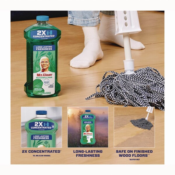Mr. Clean Multipurpose Cleaning Solution, Gain Original Fresh Scent, 64 oz Bottle - 10724