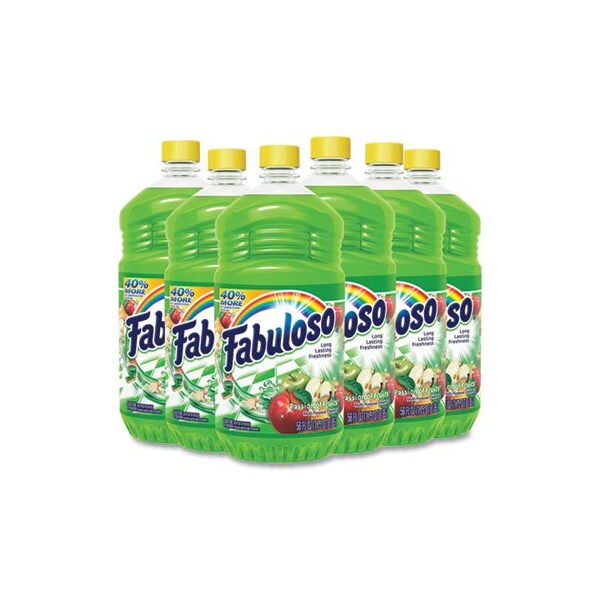Fabuloso Fabuloso, Multi-Use Cleaner, Passion Fruit Scent, 56 Oz, Bottle, 6PK - 53043