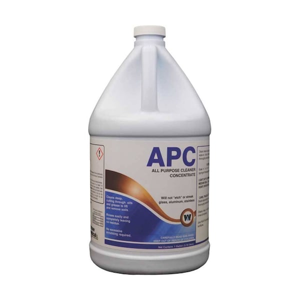 Warsaw Chemical APC, All Purpose celaner Concentrate, Almond Scent, 1-Gallon, 4PK - 21953-0000004