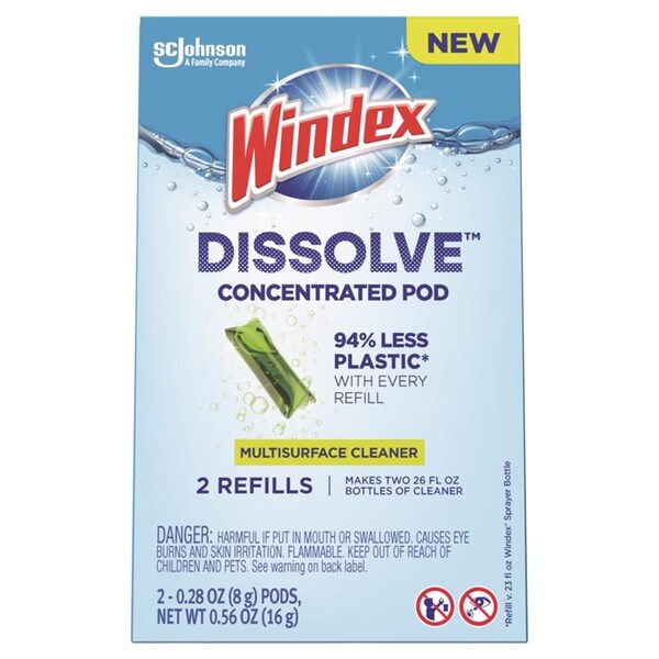 Defenseguard 56 oz Liquid Dissolve Fresh Scent Concentrated Multi-Surface Cleaner, 6PK - DE3290492