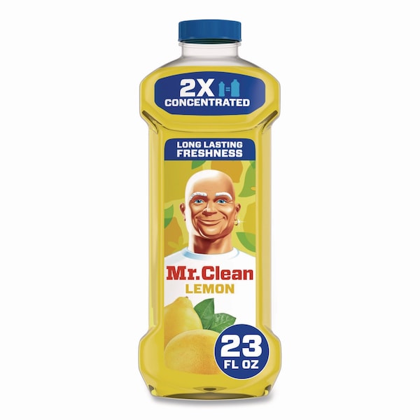 Mr. Clean Multi-Surface Antibacterial Cleaner, Lemon Scent, 23 oz Bottle, 6PK - 80375756