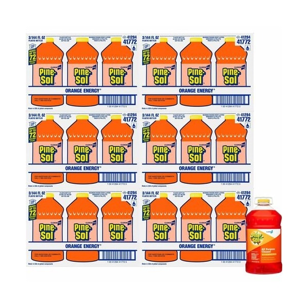 Clorox CLEANER, ORNGE, PINESOL, 144OZ, 2PK - CLO41772PL