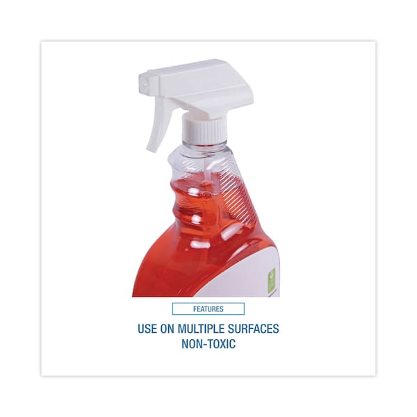 Boardwalk Natural All Purpose Cleaner, Spray Bottle, Unscented, 12 PK - 37112