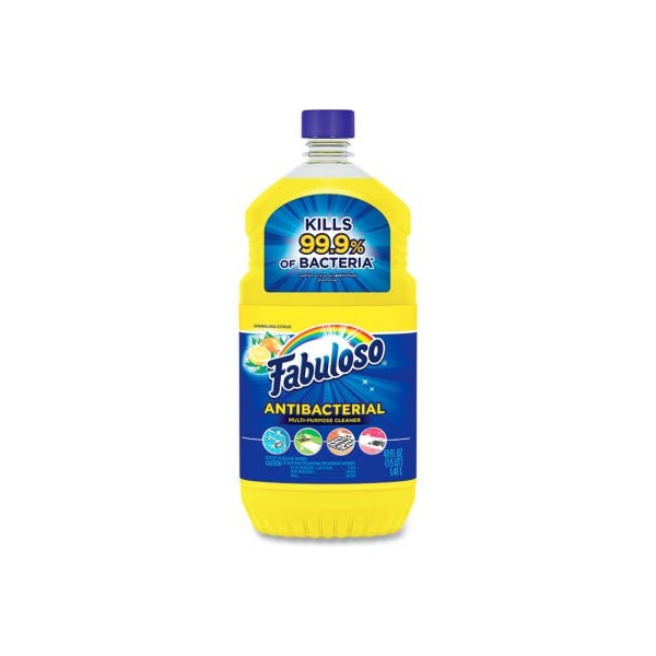 Fabuloso Fabuloso® Antibacterial Multi-Purpose Cleaner, Sparkling Citrus Scent, 48 Oz. Bottle, 6/Carton - 98557