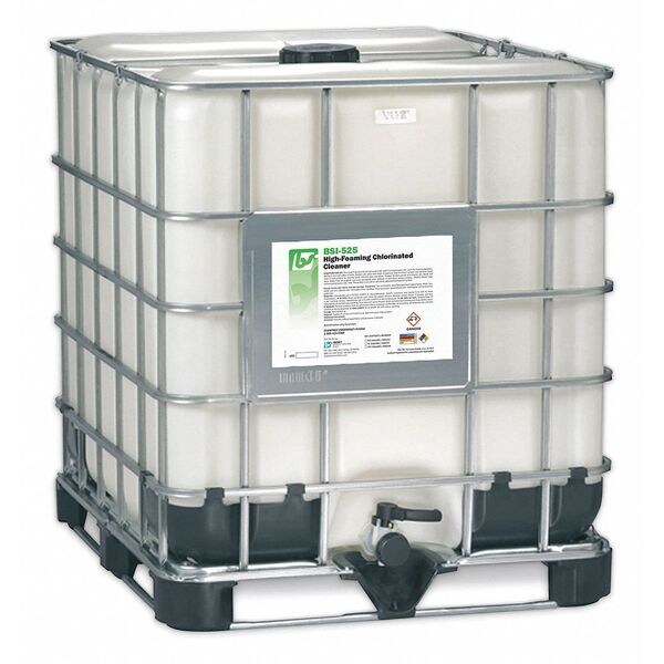 Best Sanitizers High-Foaming Chlorinated Cleaner, 275 gal. Tote Bin, Chlorine - BSI5254