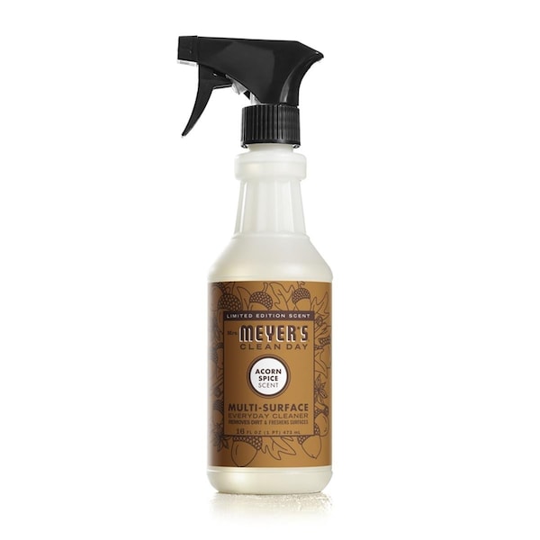Mrs. Meyers Clean Day 16 oz Clean Day Acorn Spice Scent Organic All Purpose Cleaner Spray, 6PK - MR7368