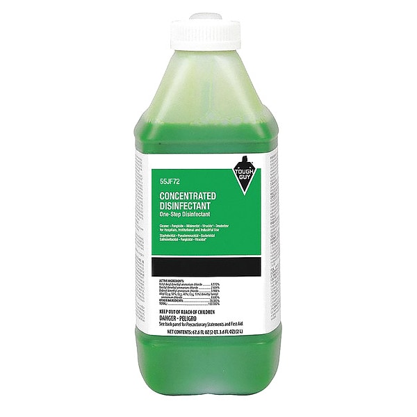 Tough Guy Cleaner and Disinfectant, 0.5 gal. Bottle - 55JF72