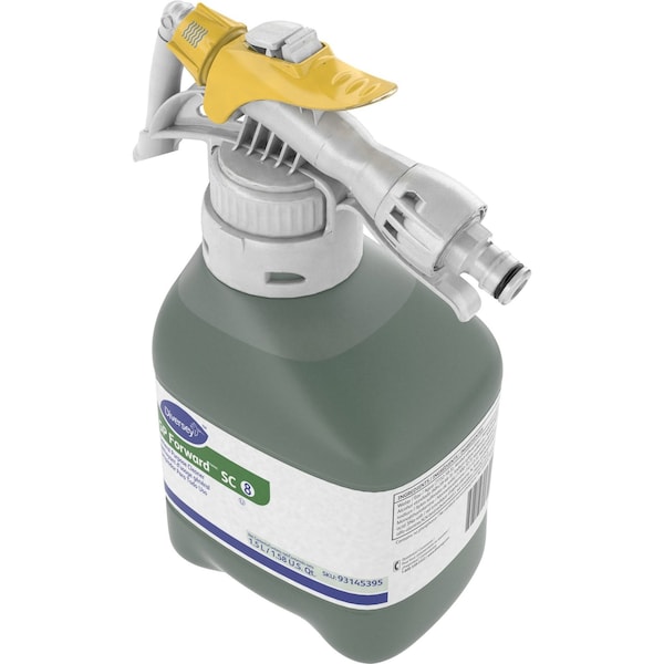 Diversey General Purpose Cleaner, 1.5L Hose End Connection Bottle, Citrus, 2 PK - 93145395