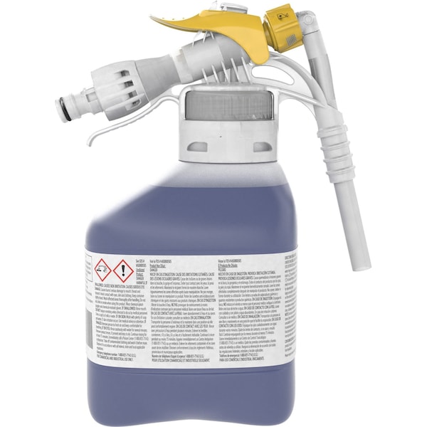 Diversey Bathroom Cleaner, 1.5L Hose End Connection Bottle, 2 PK - 93145310