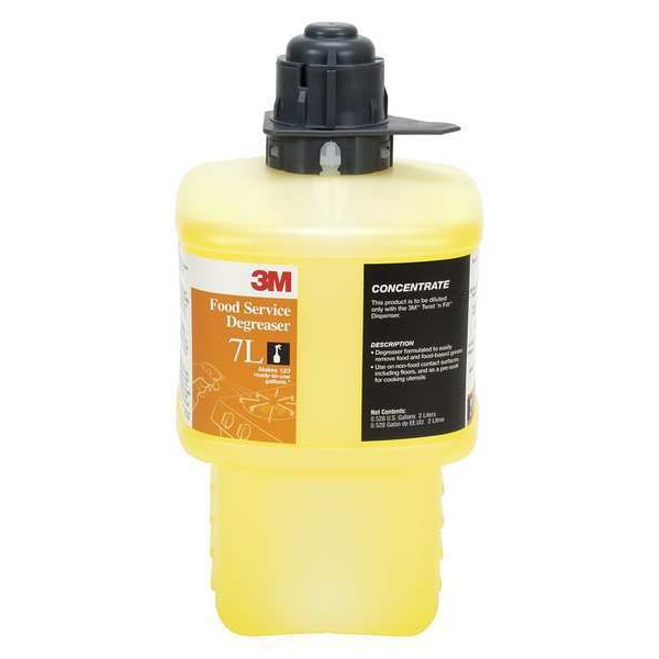 3M Food Service Degreaser, 2L Bottle - 7L