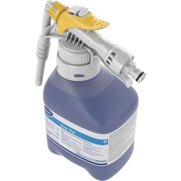Diversey One Step Disinfectant Deodorizing Cleaner Concentrate, 1.5L Hose End Connection Bottle, 2 PK - 101102925