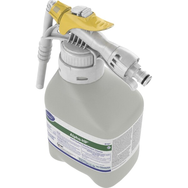 Diversey Foodservice Sanitizer Concentrate, 1.5L Hose End Sprayer, Unscented, Tan, 2 PK - 5549254