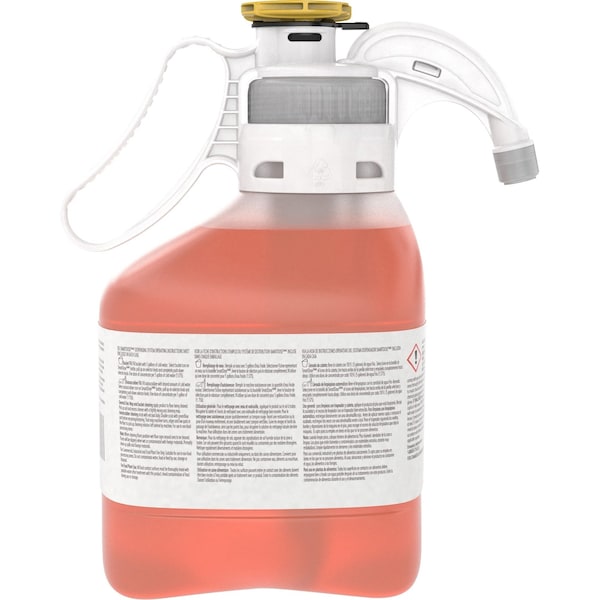 Diversey Citrus Neutral Cleaner, 1.4L Hose End Sprayer, Unscented, Orange - 95122613