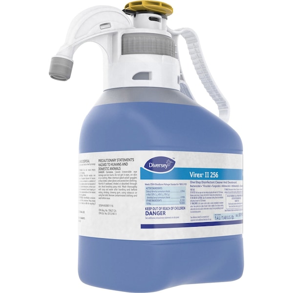 Diversey One Step Disinfectant Deodorizing Cleaner Concentrate, 1.4L Hose End Connection Bottle - 5019317